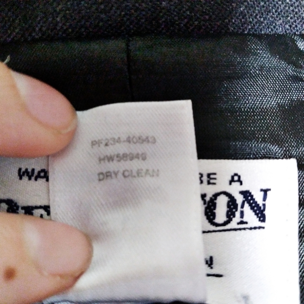 Pendleton Black Wool Blend Blazer 8P - Picture 5 of 7